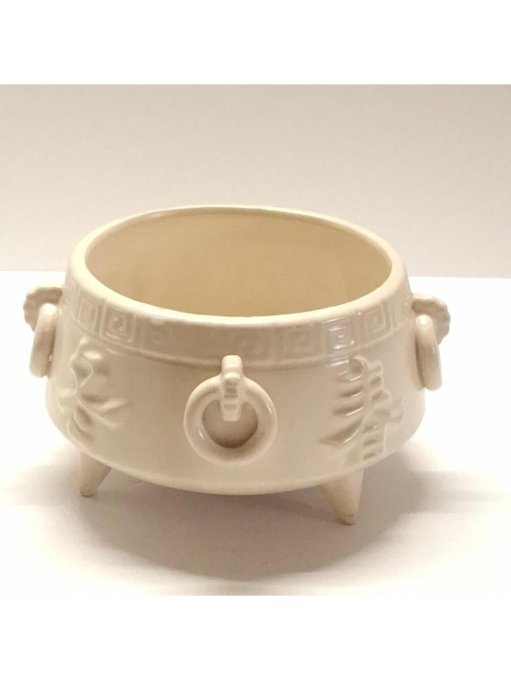 1962 Vintage Inarco Japanese Ceramic Bowl Planter, model E-482.